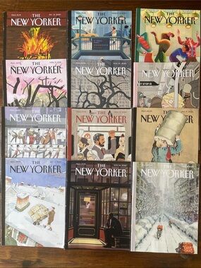 12 The New Yorker Magazines (Mixed Lot of 12 mags) 2020 to 2026